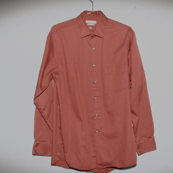 BRAND NEW- Men's Van Heusen Dress Shirt-Rust Colored. Size 16/34-35 - Picture 1 of 4